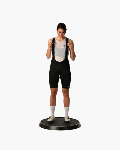 Women's Obsidian Bib Shorts | Rule 28